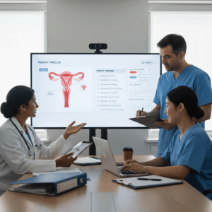 Chemotherapy coordination for gynecologic cancers (1)