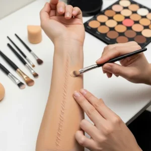 Scar Camouflage Makeup